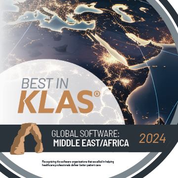 2024 Middle East/Africa Best in KLAS® in Acute Care EHR and PACS – A Special Preview - Cover