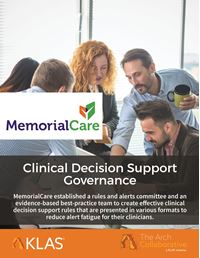 Clinical Decision Support Governance