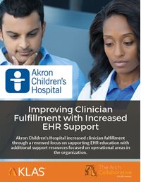 Improving Clinician Fulfillment with Increased EHR Support