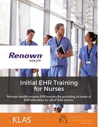 Initial EHR Training for Nurses