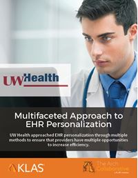 Multifaceted Approach to EHR Personalization