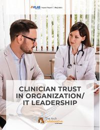 Clinician Trust in Organization/IT Leadership
