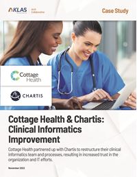 Cottage Health and Chartis: Clinical Informatics Improvement