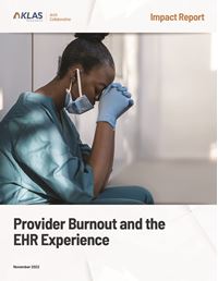 Provider Burnout and the EHR Experience