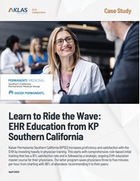 Learn to Ride the Wave: EHR Education from KP Southern California