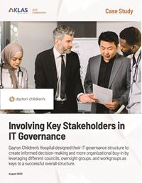 Involving Key Stakeholders in IT Governance