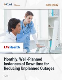 Monthly, Well-Planned Instances of Downtime for Reducing Unplanned Outages