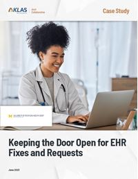 Keeping the Door Open for EHR Fixes and Requests