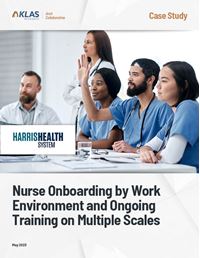 Nurse Onboarding by Work Environment and Ongoing Training on Multiple Scales