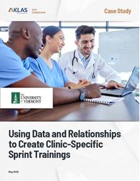 Using Data and Relationships to Create Clinic-Specific Sprint Trainings