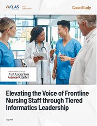 Elevating the Voice of Frontline Nursing Staff through Tiered Informatics Leadership