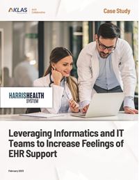 Leveraging Informatics and IT Teams to Increase Feelings of EHR Support