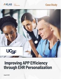Improving APP Efficiency through EHR Personalization