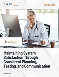 Maintaining System Satisfaction Through Consistent Planning, Testing, and Communication