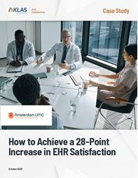 How to Achieve a 28-Point Increase in EHR Satisfaction