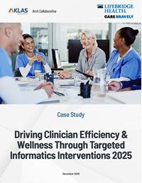 Driving Clinician Efficiency & Wellness Through Targeted Informatics Interventions 2025