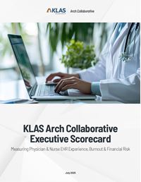 KLAS Arch Collaborative Executive Scorecard