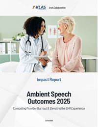Ambient Speech Outcomes 2025