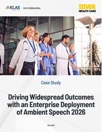Driving Widespread Outcomes with an Enterprise Deployment of Ambient Speech 2026