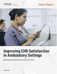 Improving EHR Satisfaction in Ambulatory Settings 2021