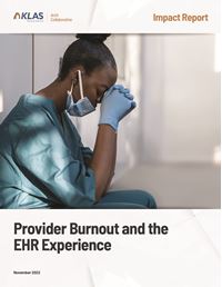 Provider Burnout and the EHR Experience 2022