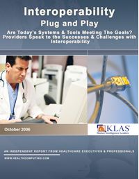 Interoperability (Plug and Play) 2006