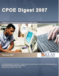 CPOE Digest 2007