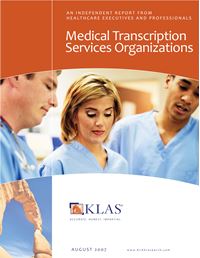 Medical Transcription Services Organizations 2007