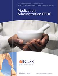 Medication Administration Barcoding at the Point Of Contact (BPOC) 2008