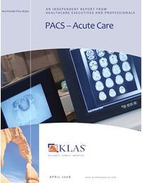 PACS - Acute Care 2008