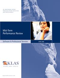 2008 Mid-Term Performance Review - Software and Professional Services