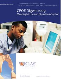 CPOE Digest 2009