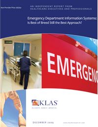 Emergency Department Information Systems