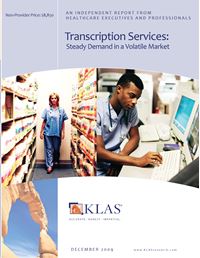 Transcription Services 2009