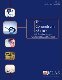 The Conundrum of ERP
