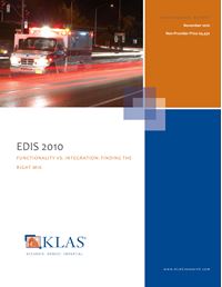EDIS 2010 - Functionality vs. Integration
