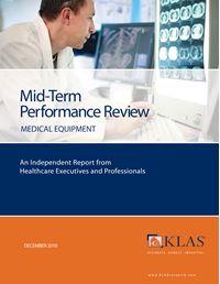 2010 Mid-Term Performance Review - Medical Equipment