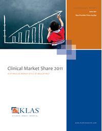 Clinical Market Share 2011