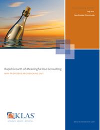 Rapid Growth of Meaningful Use Consulting