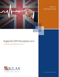 England’s EPR Perception 2012