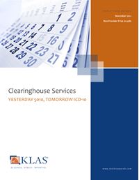 Clearinghouse Services