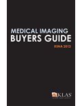 KLAS Medical Imaging Buyers Guide 2012
