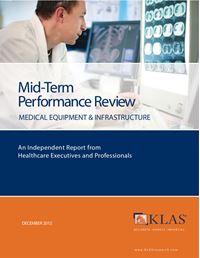 2012 Mid-Term Performance Review - Medical Equipment and Infrastructure