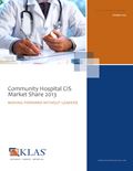 Community Hospital CIS Market Share 2013: Moving Forward without Leaders