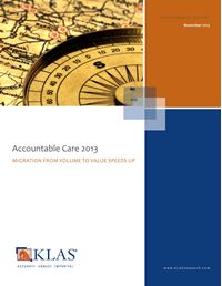 Accountable Care Timing 2013