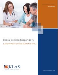 Clinical Decision Support 2013