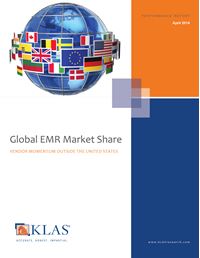 Global EMR Market Share 2014
