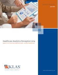 Healthcare Analytics Perception 2014