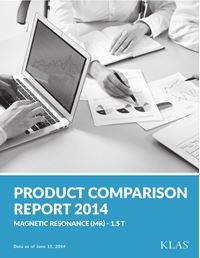 MR 1.5 T Product Comparison Report 2014