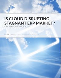 Is Cloud Disrupting Stagnant ERP Market?